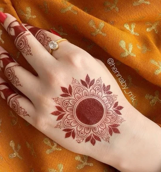 Finger Mehndi Design