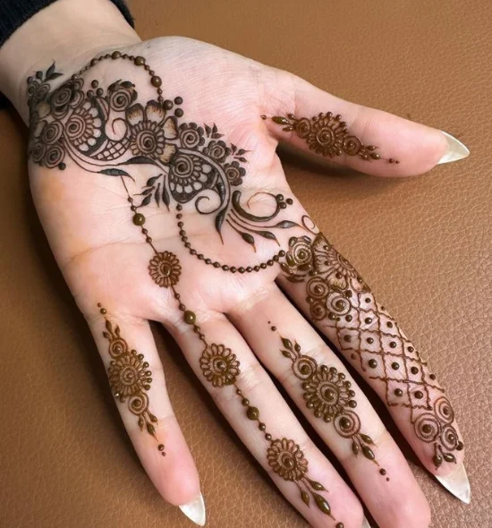 Finger Mehndi Design