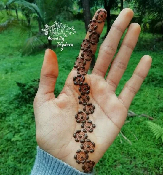 hartalika teej Mehndi design