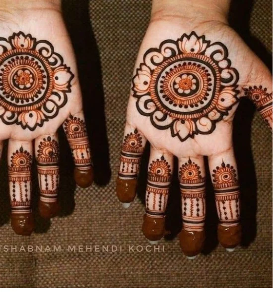 hartalika teej Mehndi design