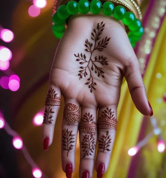 hartalika teej Mehndi design