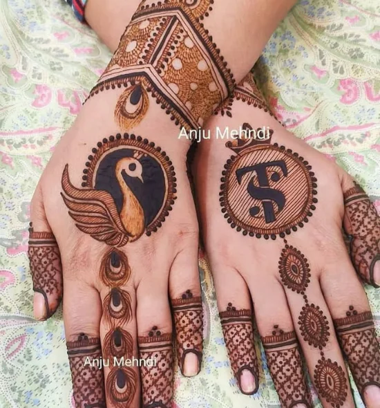 hartalika teej Mehndi design