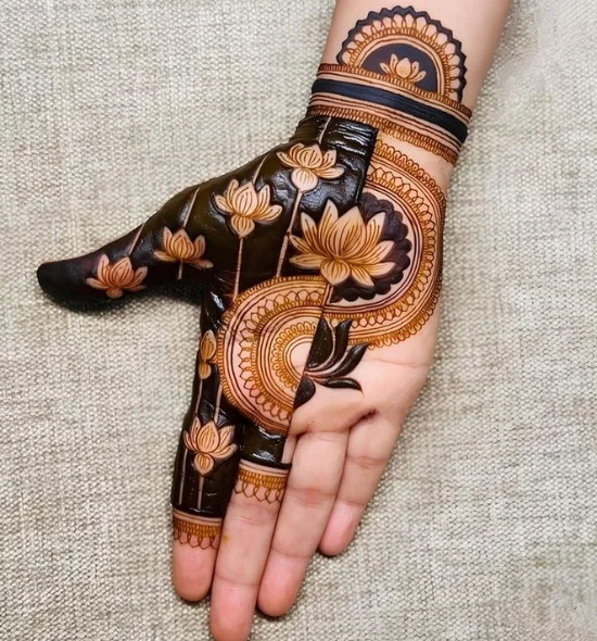 hartalika teej Mehndi design