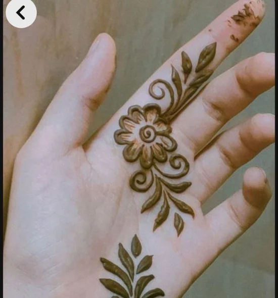 mehndi design simple