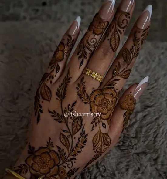 Arabic Mehndi Design